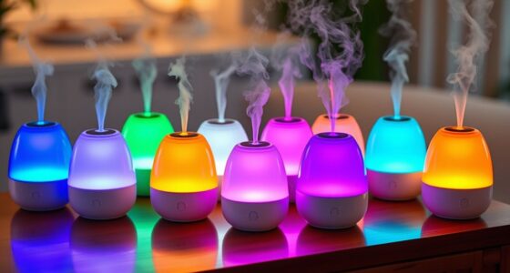stylish color changing humidifiers