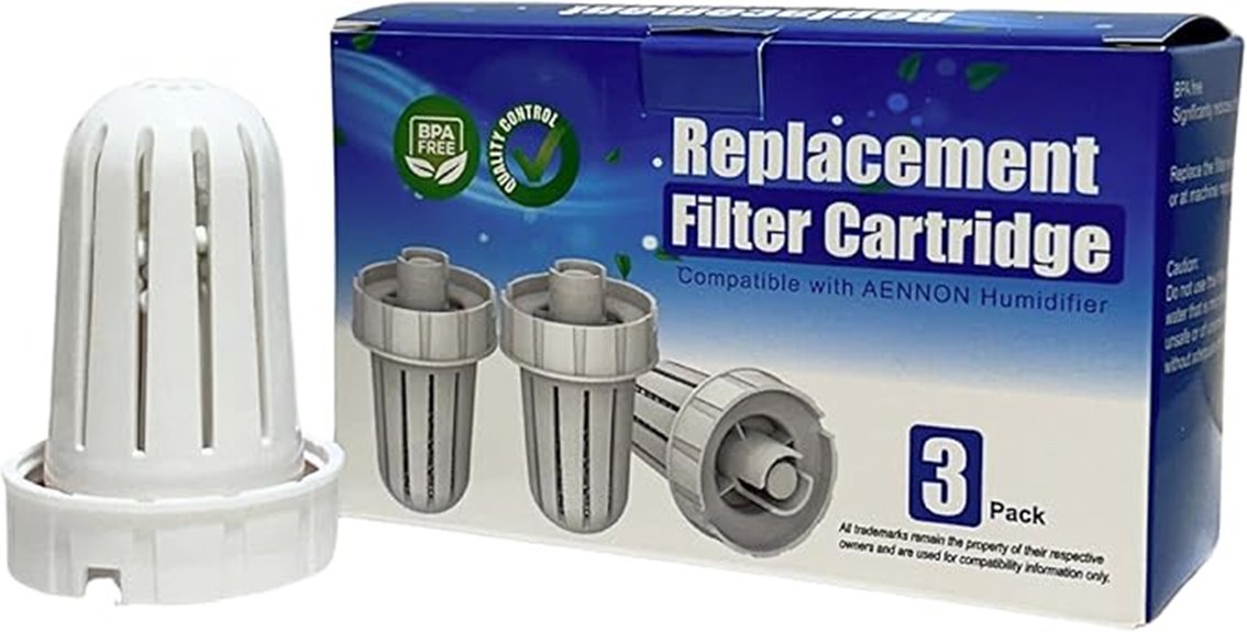 three pack mist demineralizer filters