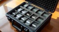 top filter storage cases