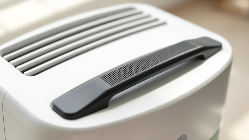 top portable dehumidifier handle