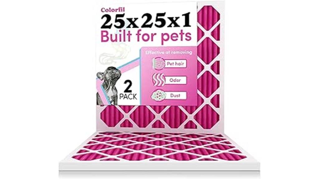 two 25x25x1 filters