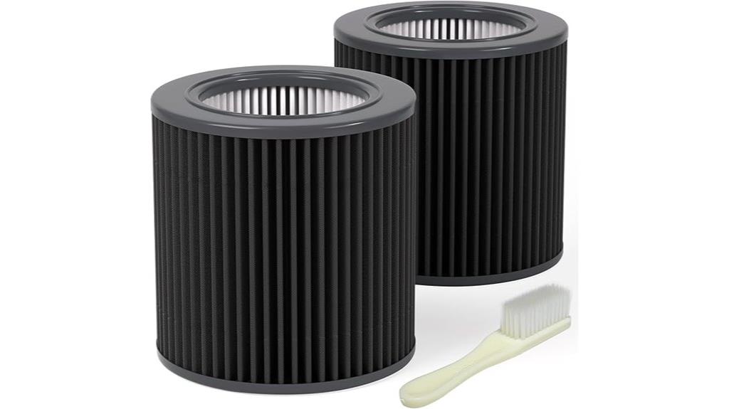 two pack air filters