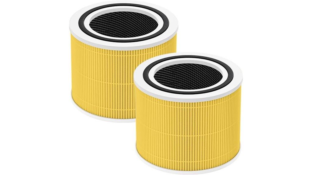 two pack replacement filters