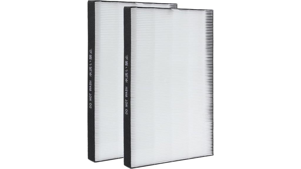 two sharp air filters
