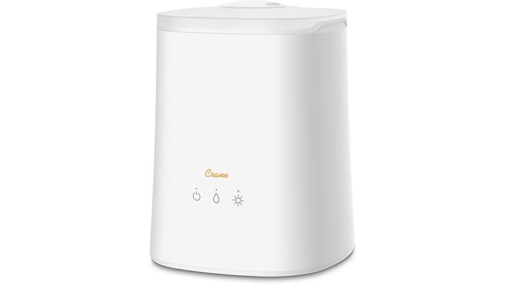 ultrasonic humidifier with nightlight