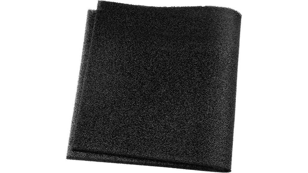 universal foam filter replacement