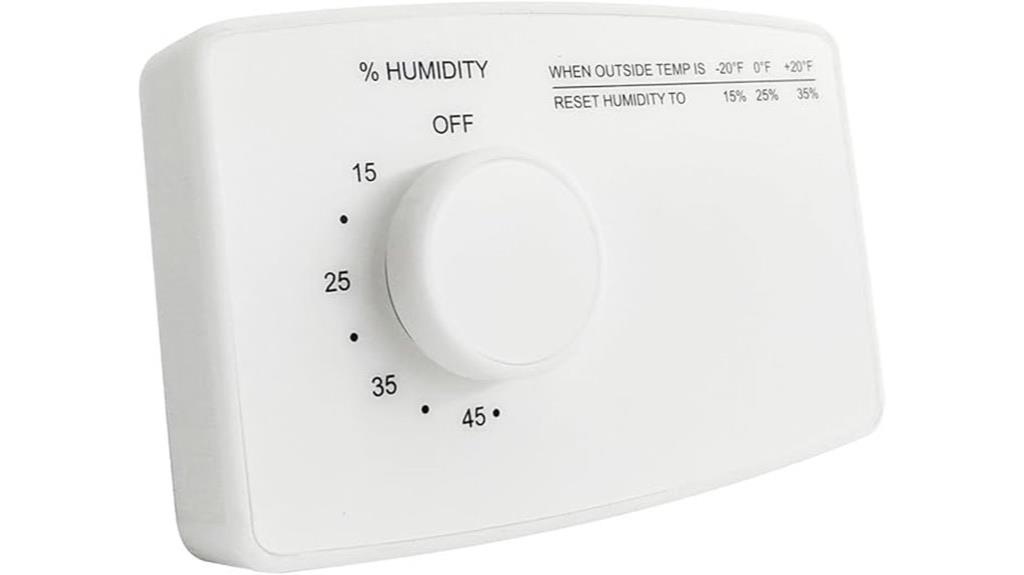 whole house humidifier control