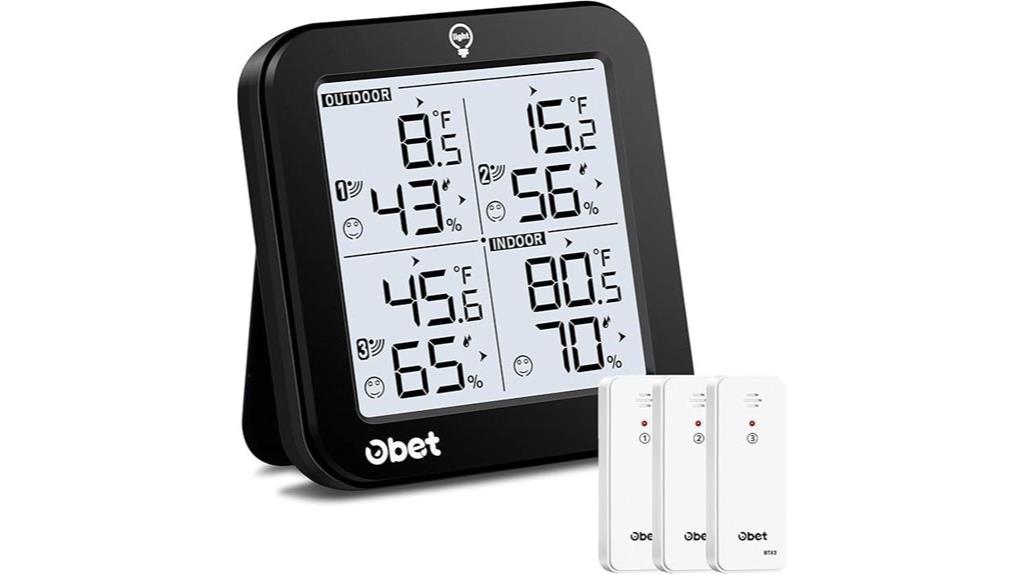 wireless indoor outdoor thermometer