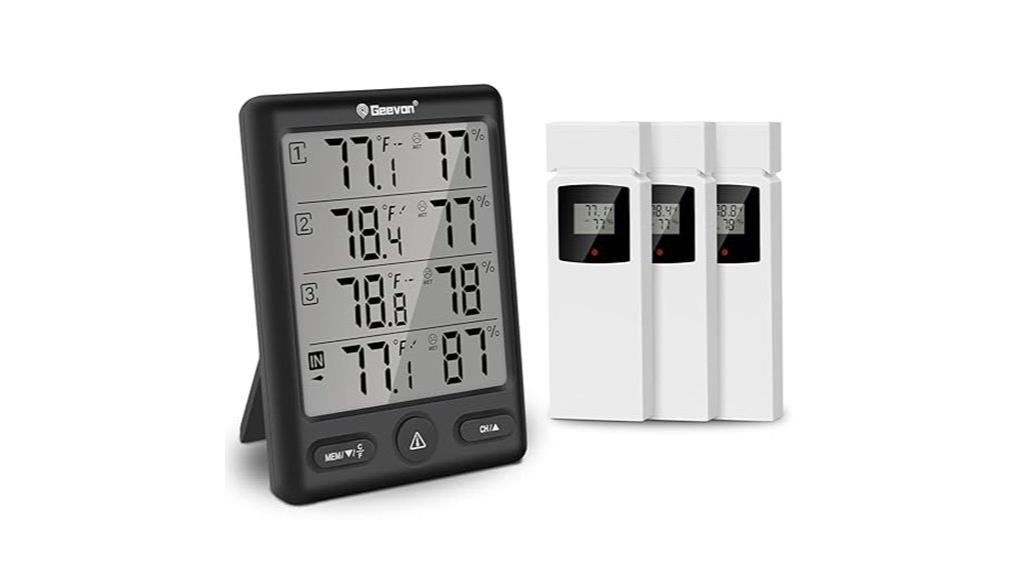wireless indoor outdoor thermometer