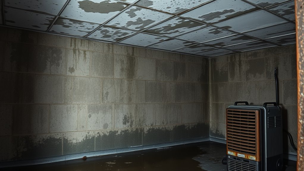basement humidity and mold
