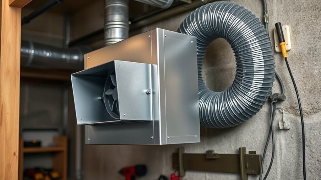 basement ventilation diy project