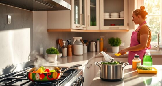 cooking and cleaning vocs