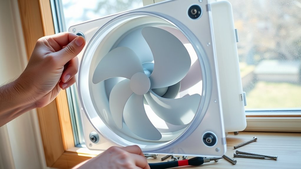 diy window ventilation fan