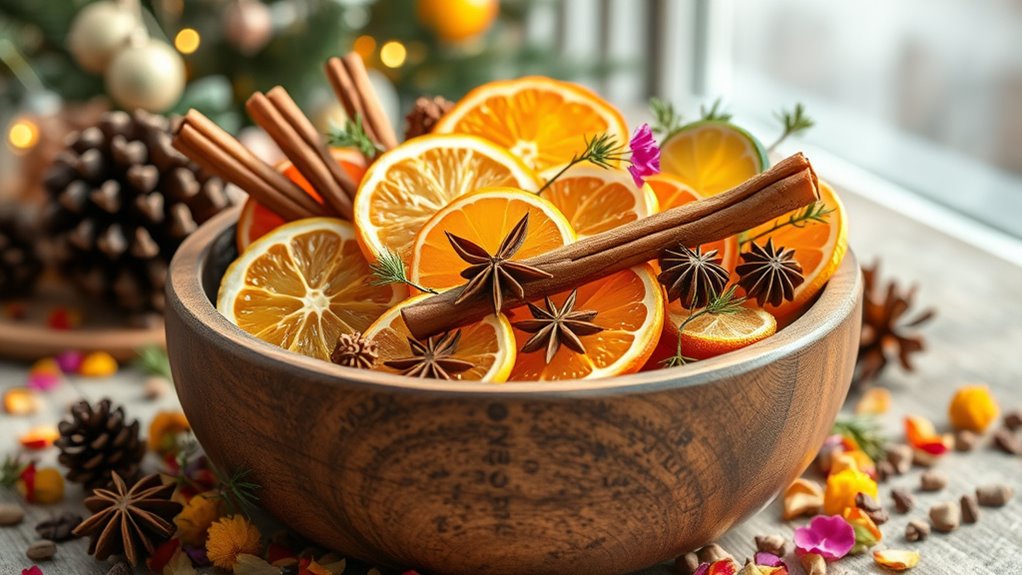 homemade festive scent preservation