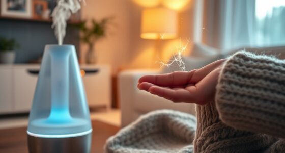 humidifiers reduce static shocks