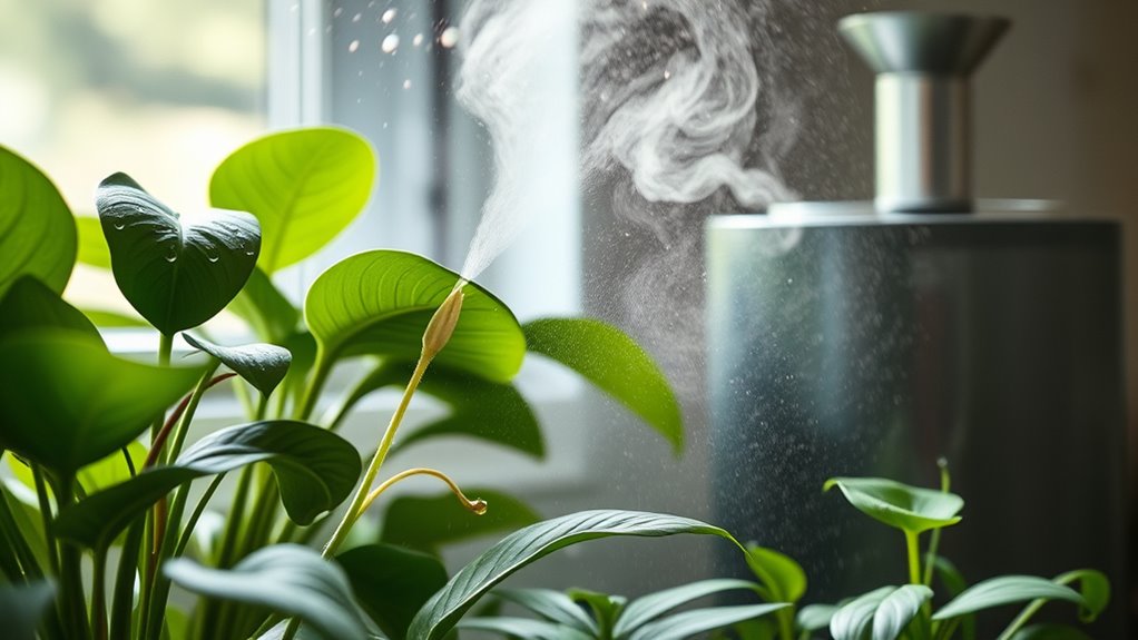 maintain humidifier for plants