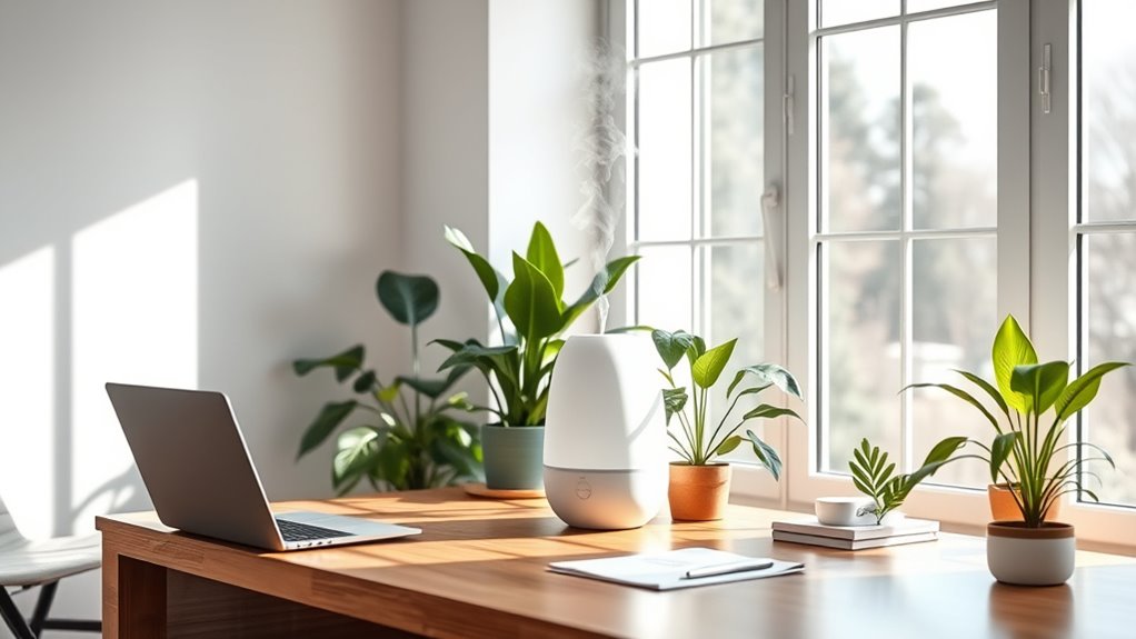 maintain optimal office humidity
