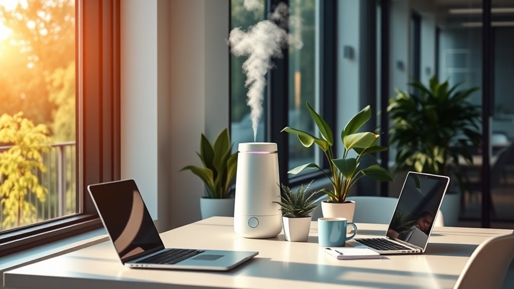 office humidifiers enhance productivity