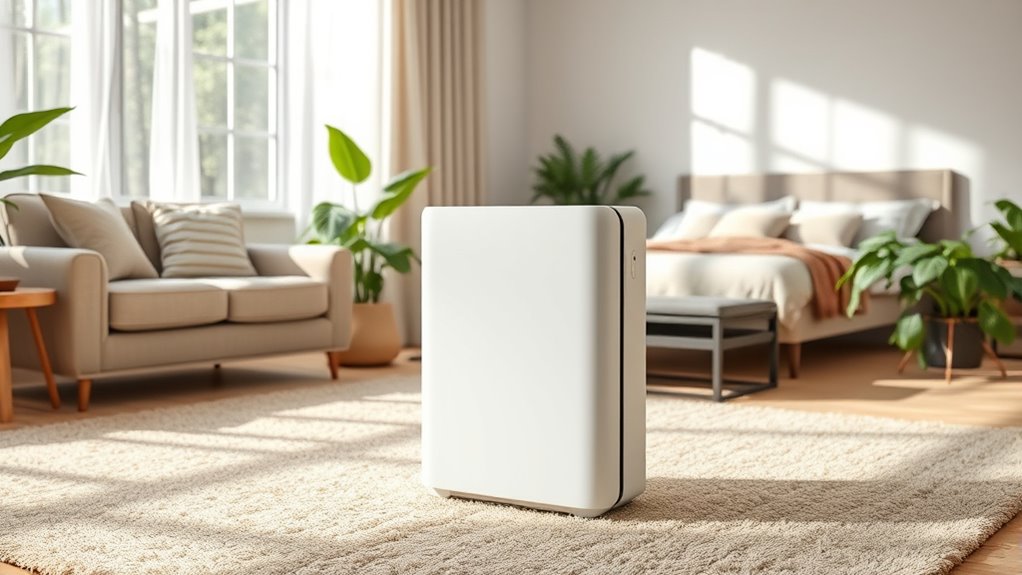 optimal air purifier placement