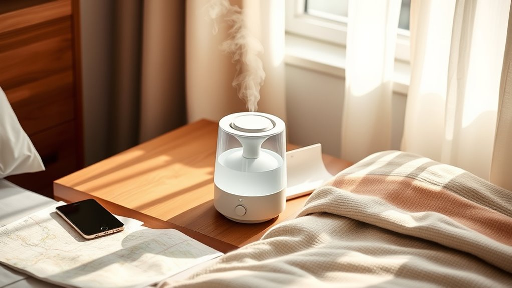portable travel humidifier benefits