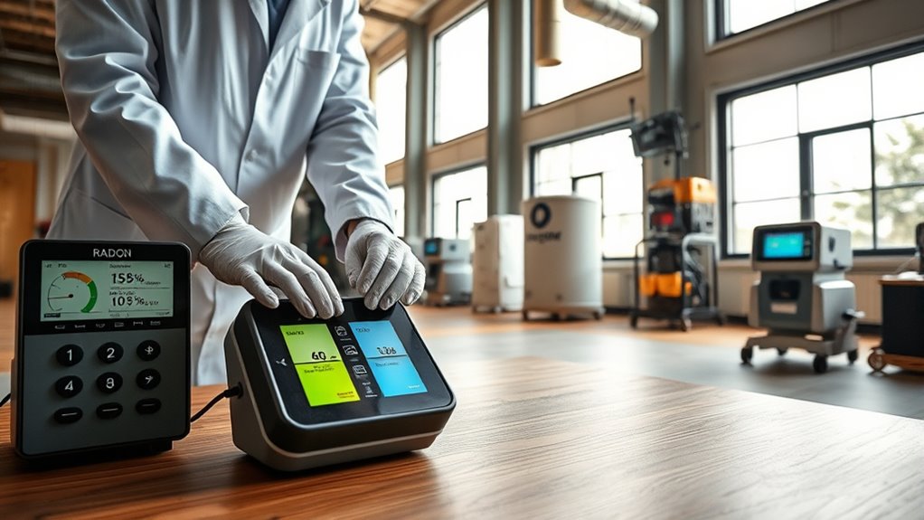 radon testing and mitigation