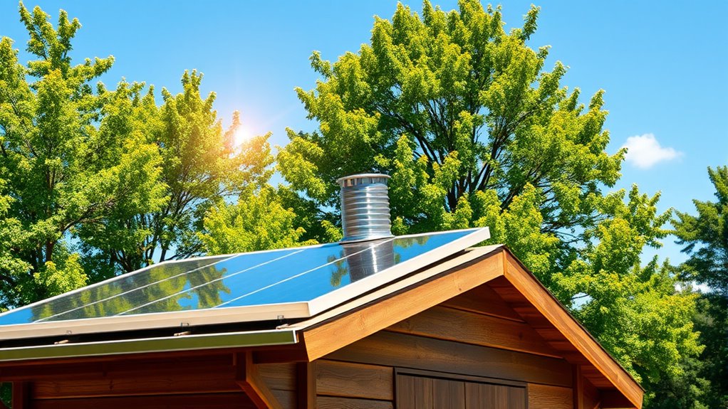 solar shed ventilation system