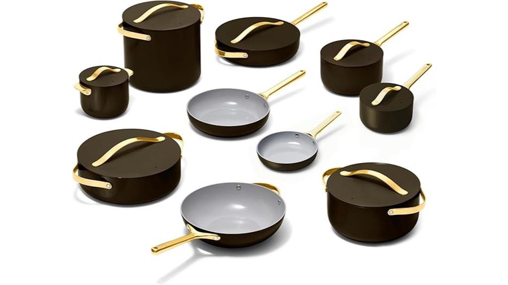 caraway 24 piece cookware set