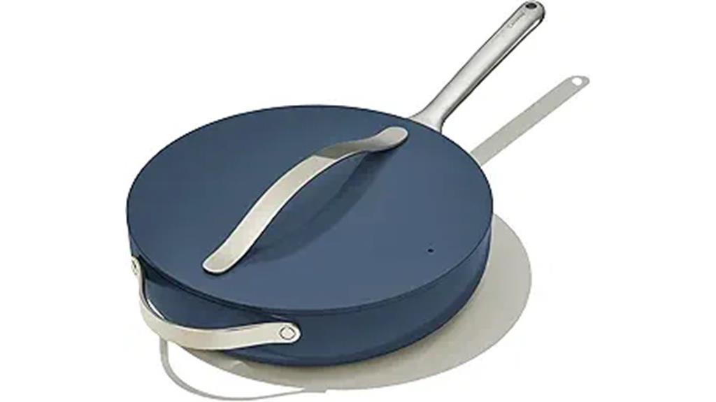 caraway 4 5 qt ceramic saut pan