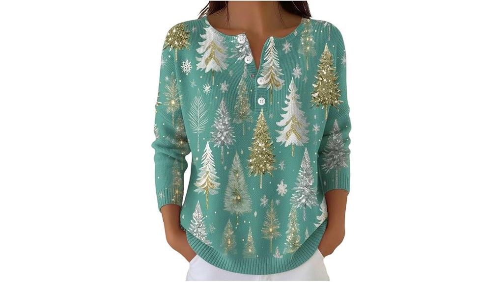 christmas women s tunic shirts