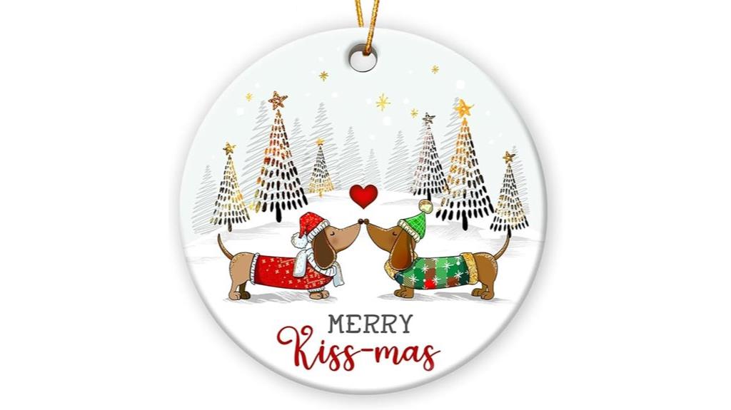 dachshund dog ornament gift