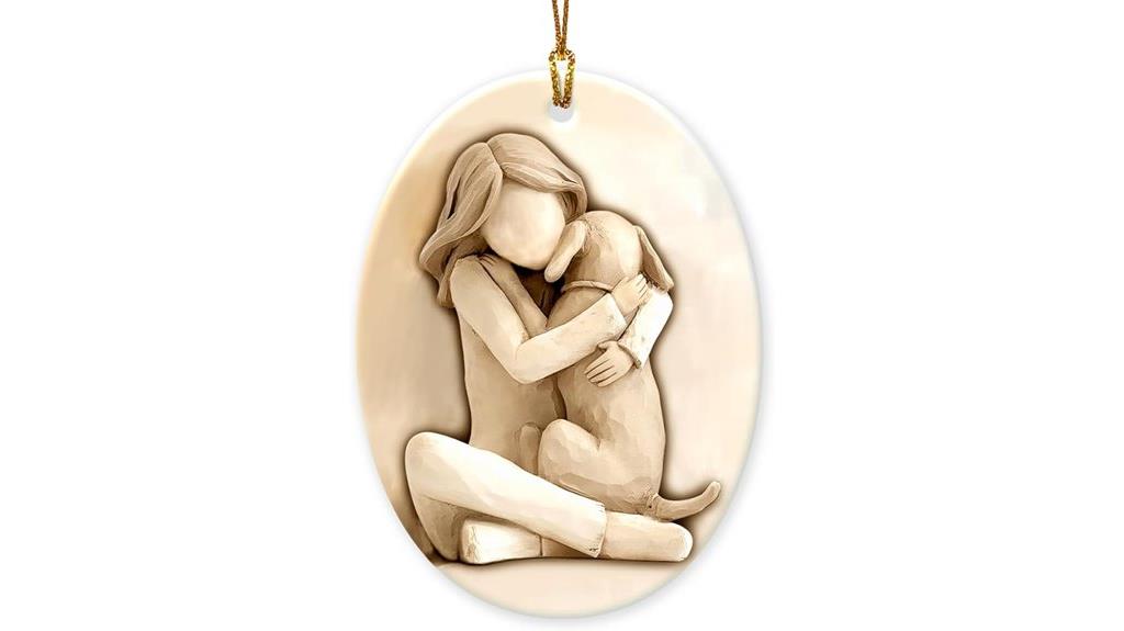 dog themed 2025 christmas ornament