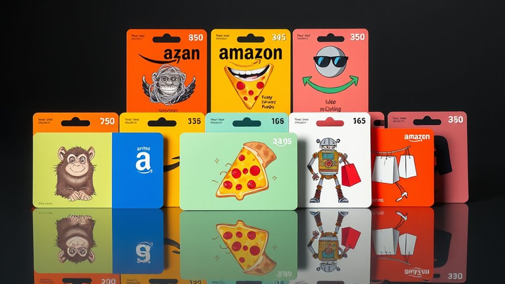 funny amazon gift card designs