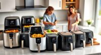 large family air fryers
