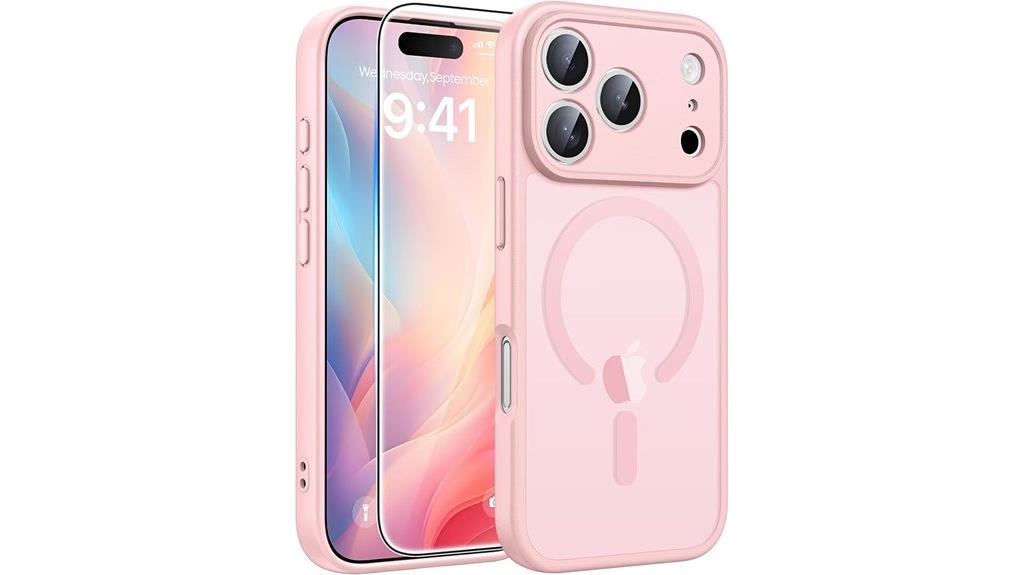 pink magsafe shockproof case