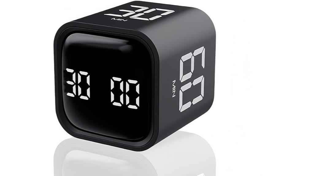 rechargeable digital timer with customizable alarms