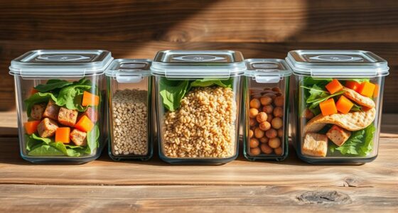 top durable glass meal containers