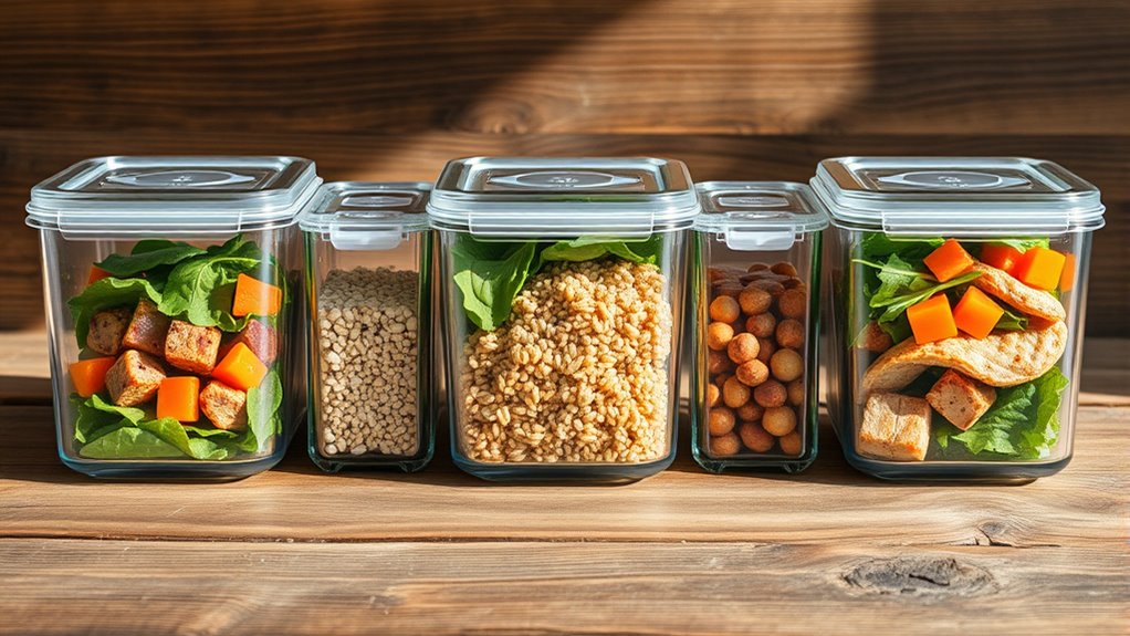top durable glass meal containers
