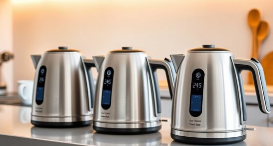top electric kettles with temperature