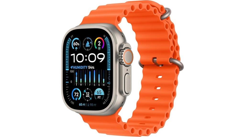 ultra 2 titanium ocean band
