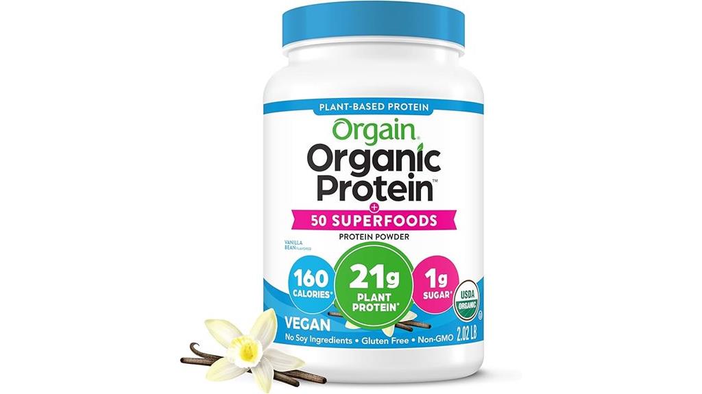 vegan vanilla superfood powder