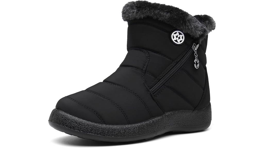 winter waterproof ankle boots