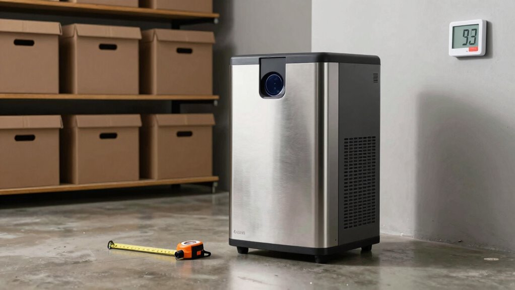 basement dehumidifier selection factors