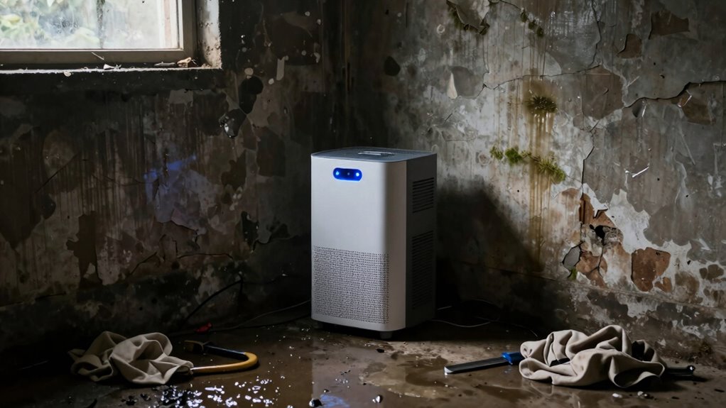 cold basement moisture control