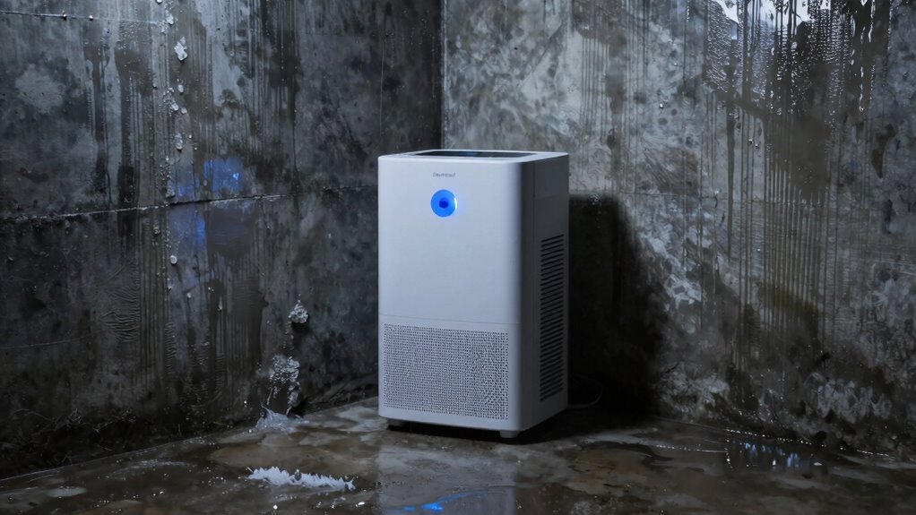cold weather dehumidifier limitations