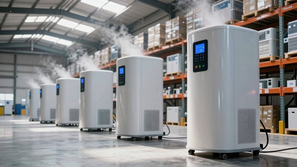 commercial humidifier selection factors
