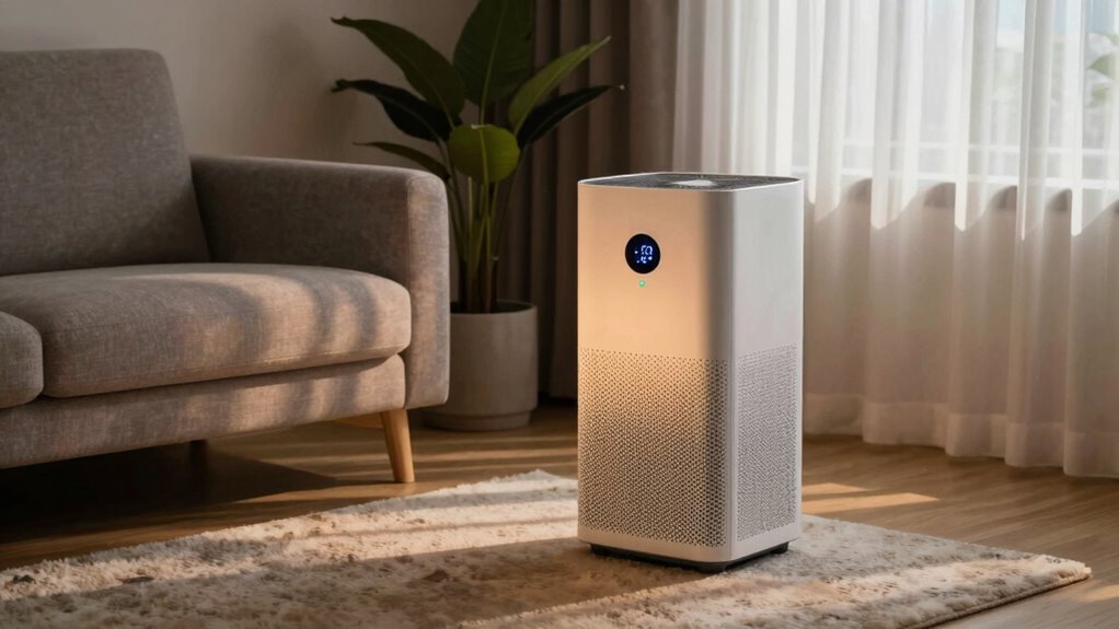 continuous air purifier operation