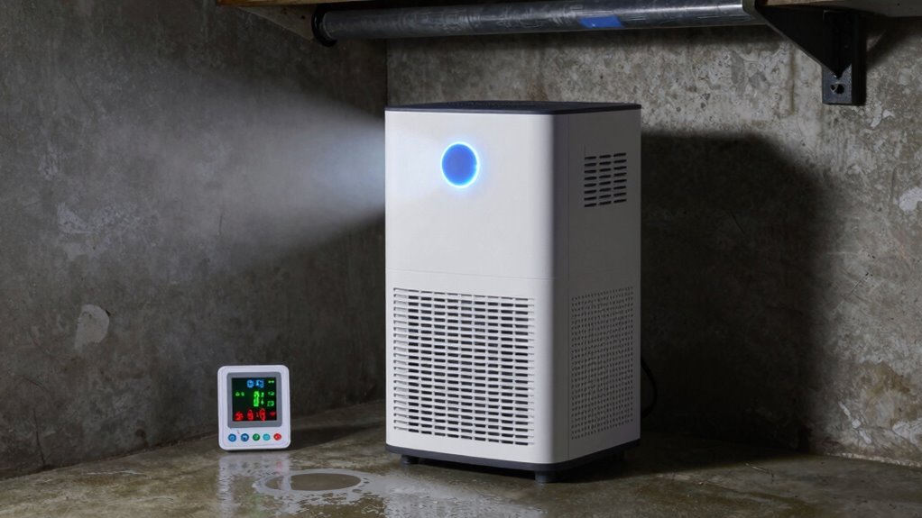 continuous dehumidifier operation increases energy costs