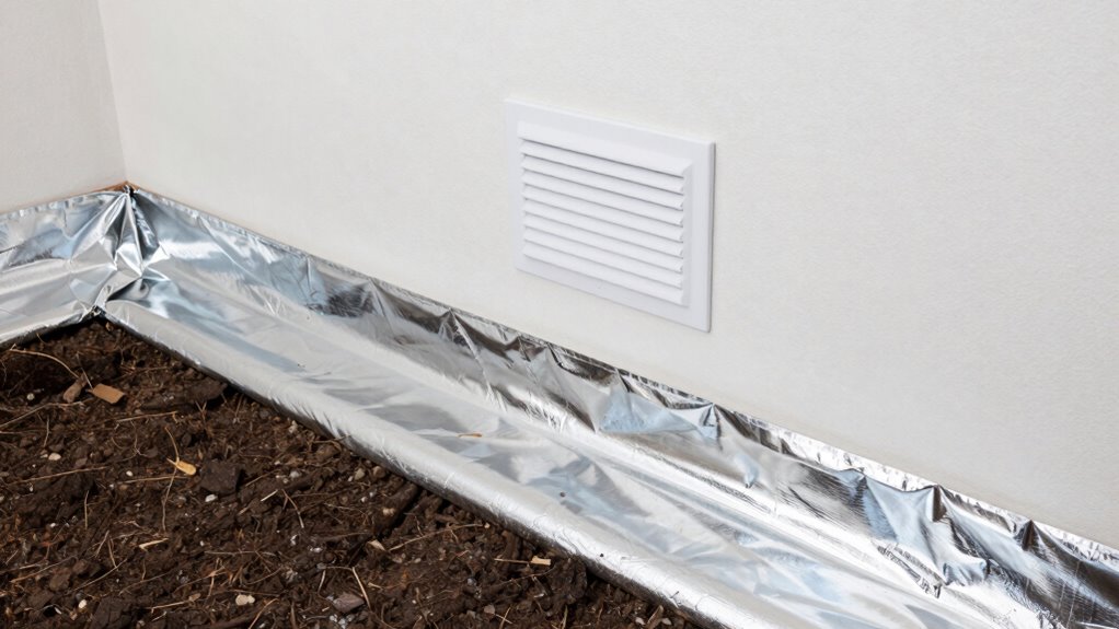 crawl space humidity control
