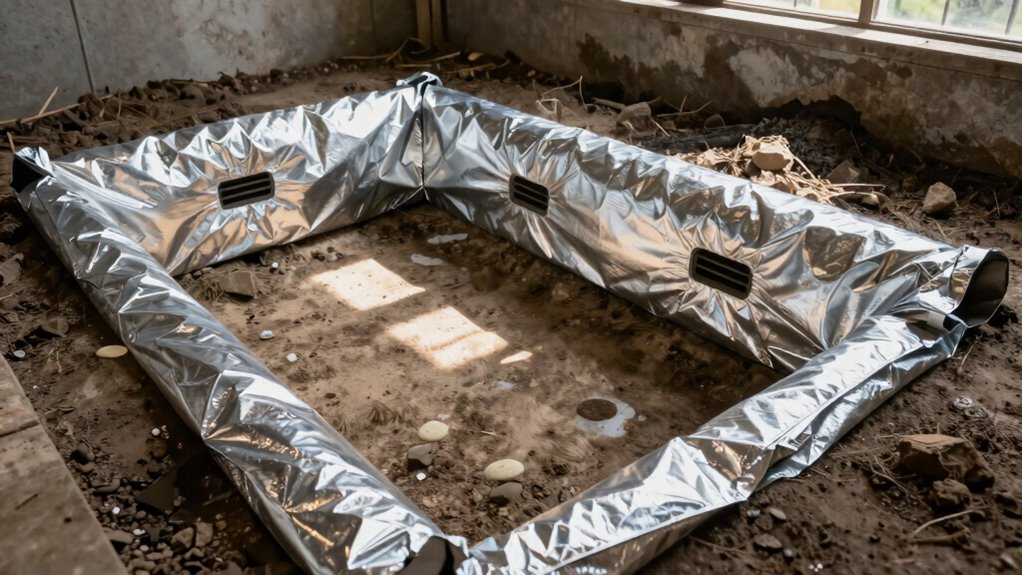 crawl space moisture control