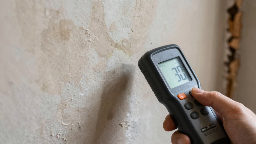 detect hidden moisture areas
